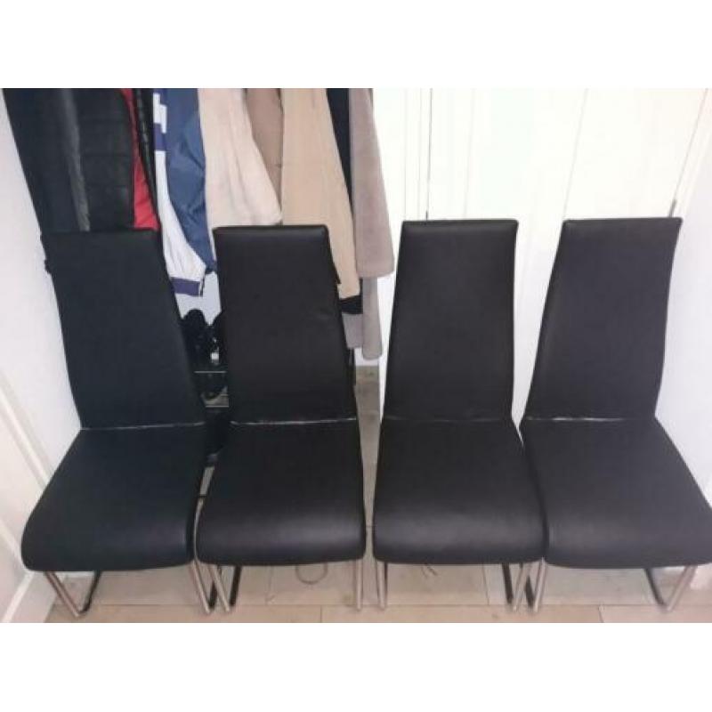 4 eettafelstoelen eetkamerstoelen stoelen