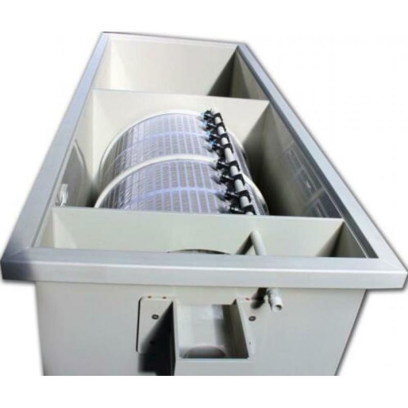 Biodrum 200 | 100m3/u Bewegendbed en trommelfilter