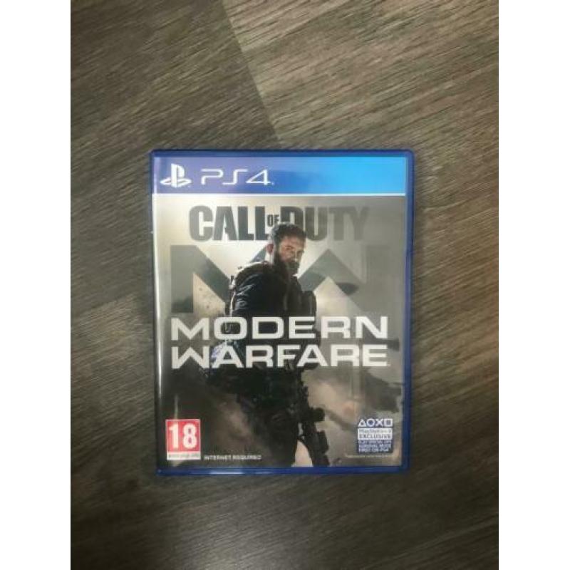 Playstation 4 met de nieuwste call of duty