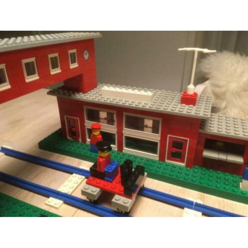 Lego trein station 148 jaren zeventig