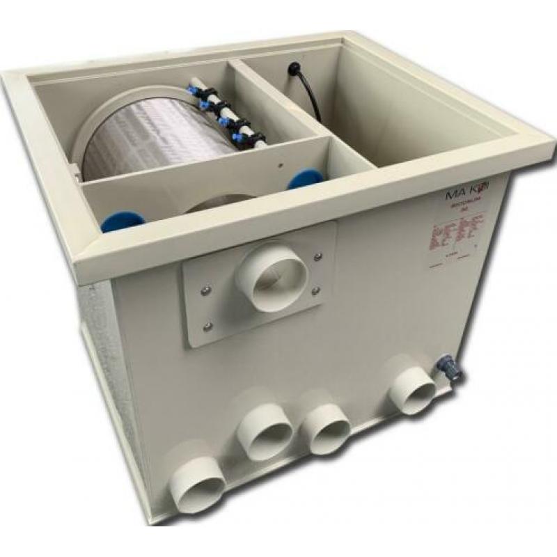 Makoi Biodrum 30 Trommelfilter met bioloog