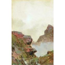 Jan van Couver (Ps H Koekoek) 1836-1909 -Berglandschap