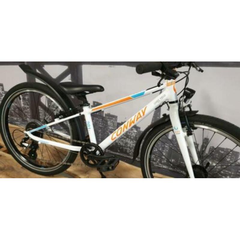 Nieuwstaat!! Conway 201MC Jongens 8 nexus wit 24 inch