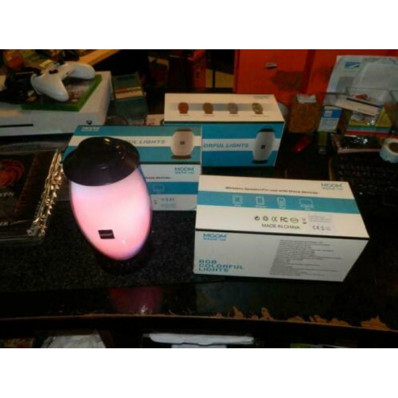 Bluetooth speaker ledverlichting op beat