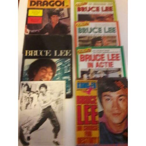 BRUCE LEE boeken no.1.2.3. 1978.met foto.poster.zie beschriv