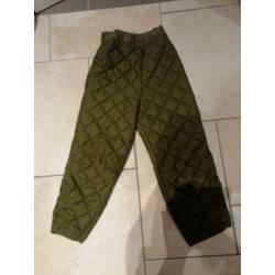 Thermo jas/broek