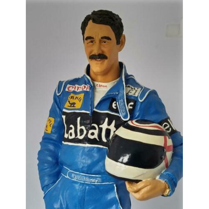 Nigel Mansell F1 Renault 1:9 beeld endurance Limited uk Pol