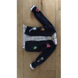 vestje met shirt scotch-rebel 116/122