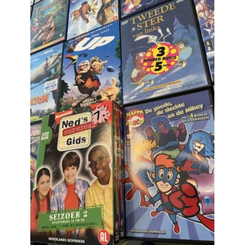 DVD’s meer dan vijftig Walt Disney en andere