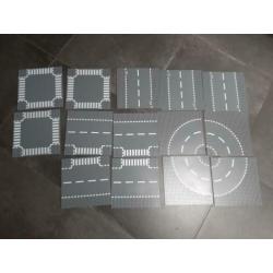 14 wegplaten Lego
