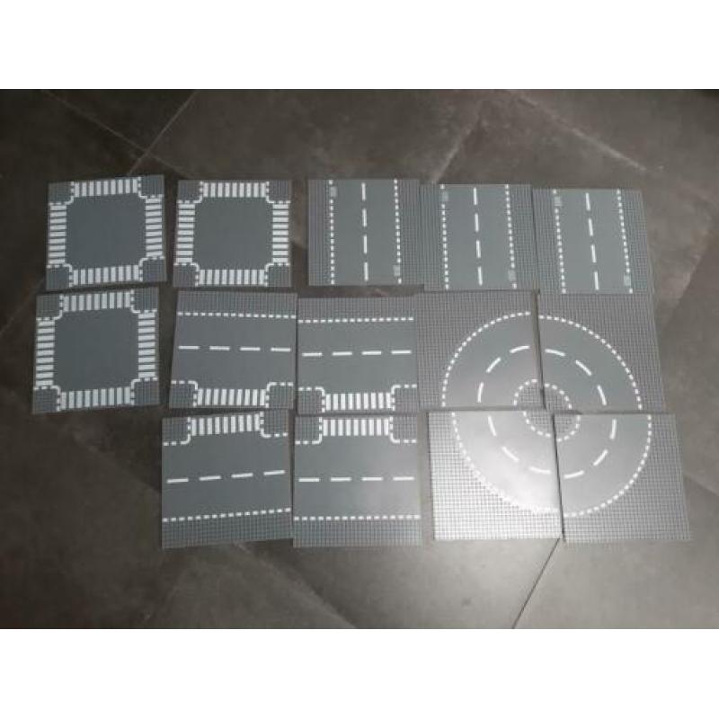 14 wegplaten Lego