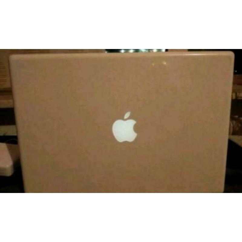 Snel en goed werkend Apple MacBook(2010) incl Roze laptoptas