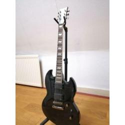 ESP LTD Viper-401 FM Electric Guitar in See-Thru Black