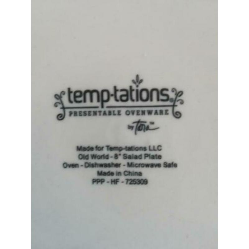 Mooi bord van Temp-tations Old World by Tara