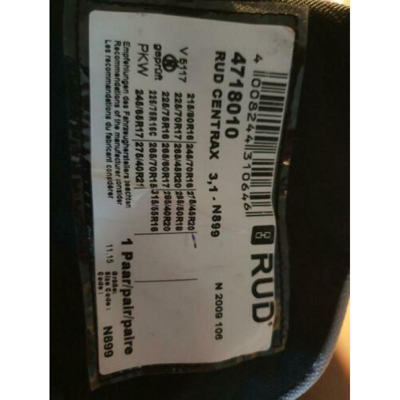 RUD Centrax N899 Loopvlak sneeuwketting o.a. XC90 / Model X