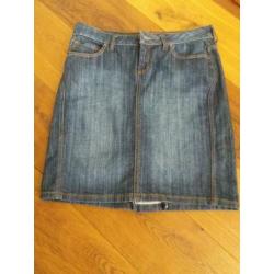 Korte Mini Rok Maat 36 Spijker Jean Norman ( Jool )