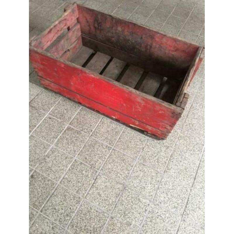Vintage houten krat Amstel Bier