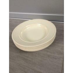 Wedgwood Edme Diepe borden 23 cm 5 stuks