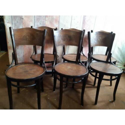 Thonet eetkamer stoelen