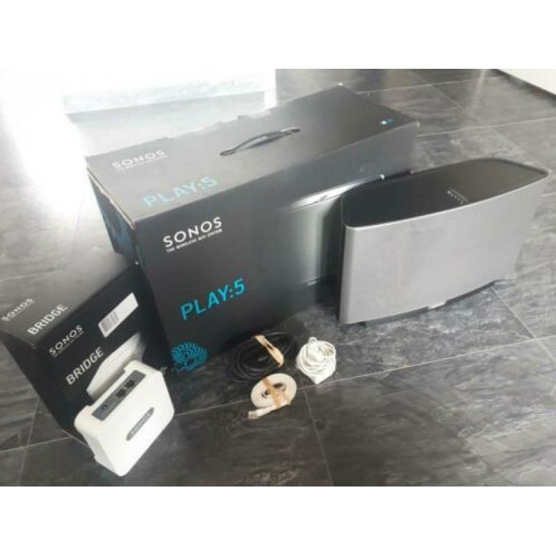 Sonos Play 5 zwart gen. 1 met bridge