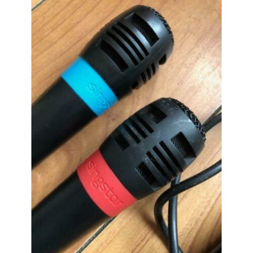 2x Originele SingStar Microfoon - Wired - PS2/PS3