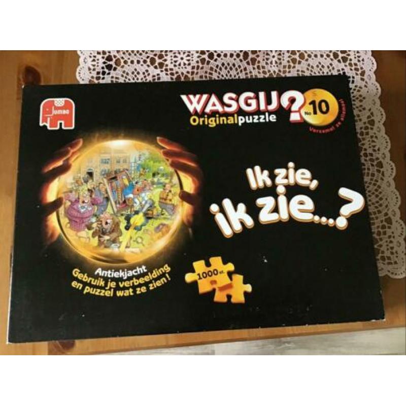 Tk wasgij puzzels zie foto,s7euro per stuk