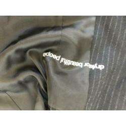 Drykorn blazer colbert 46 krijtstreep antraciet herenblazer
