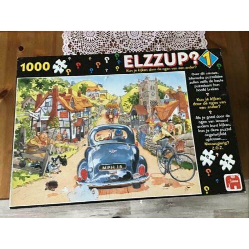 Tk wasgij puzzels zie foto,s7euro per stuk