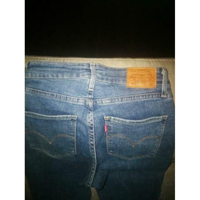 Levi's dames jeans high waist skinny