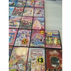 DVD’s meer dan vijftig Walt Disney en andere