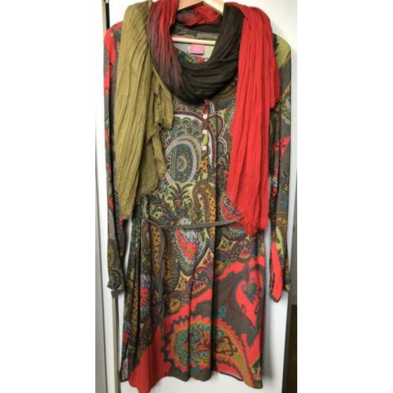 Kyra en ko tuniek Amalia mt 44 incl sjaal