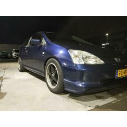 Honda Civic 1.6 I ES 2003 Blauw