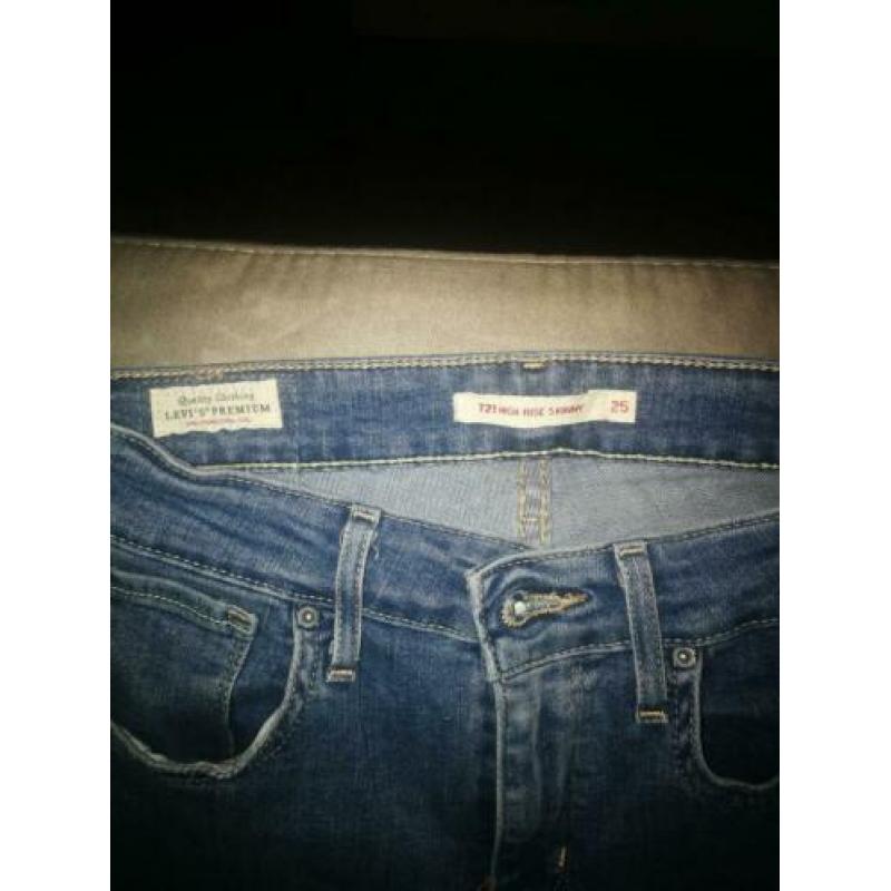 Levi's dames jeans high waist skinny