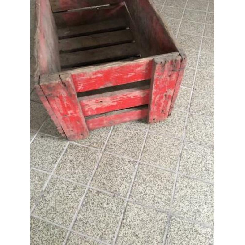 Vintage houten krat Amstel Bier