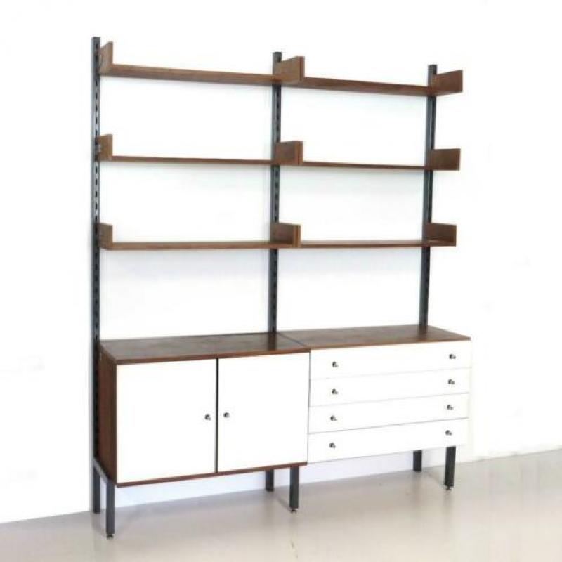 Vintage retro wandsysteem jaren '60 '70 dressoir