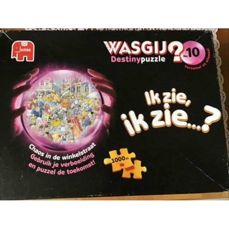 Tk wasgij puzzels zie foto,s7euro per stuk