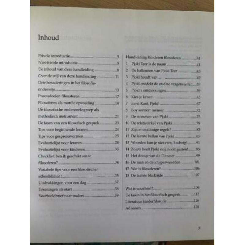 Kinderen filosoferen + docentenboek