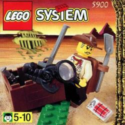 Lego System, Adventurer-Johnny, nr. 5900.