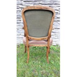 Vintage antieke brocante fauteuil