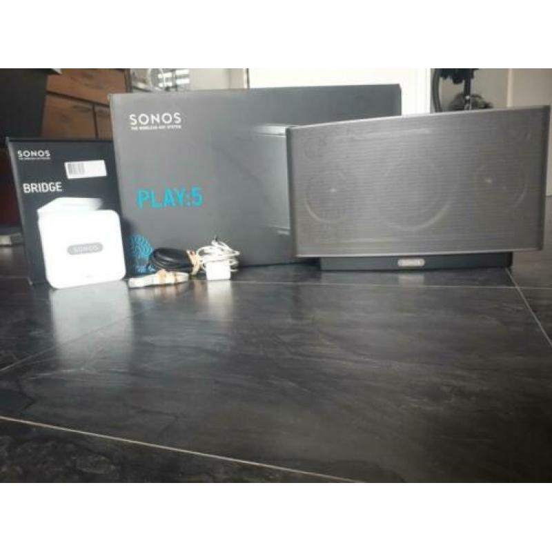 Sonos Play 5 zwart gen. 1 met bridge