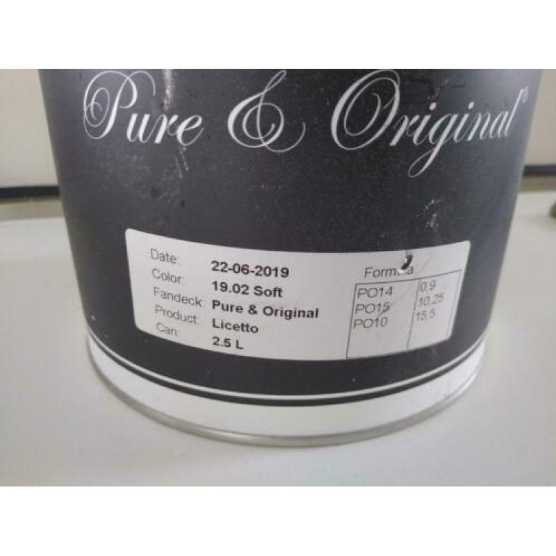 Verf roze Pure & Original Soft Flamingo 2,5L