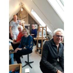 Komt u 20 april ook gezellig Schilderworkshop incl high tea
