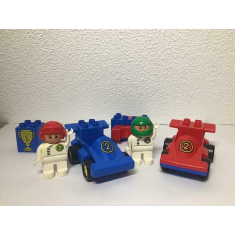 Duplo 2607+2609 Raceauto's uit 1990/Ik heb nog meer Duplo