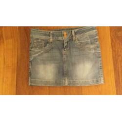 Korte Mini Rok Maat 36 Spijker Jean Norman ( Jool )
