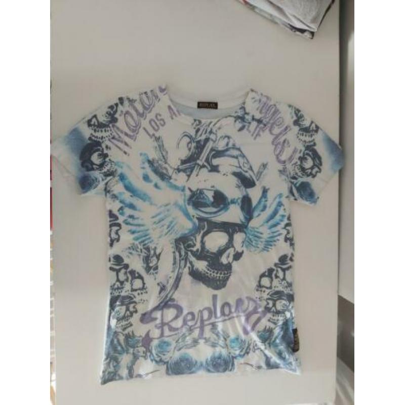 Indian blue replay mortenz tnd shirt t shirt maat 116
