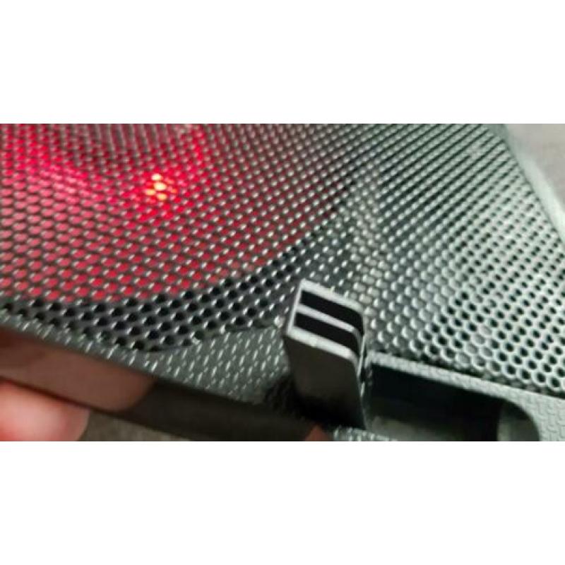 Trust Gaming Led laptop stand cooler met usb