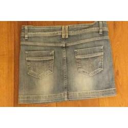 Korte Mini Rok Maat 36 Spijker Jean Norman ( Jool )
