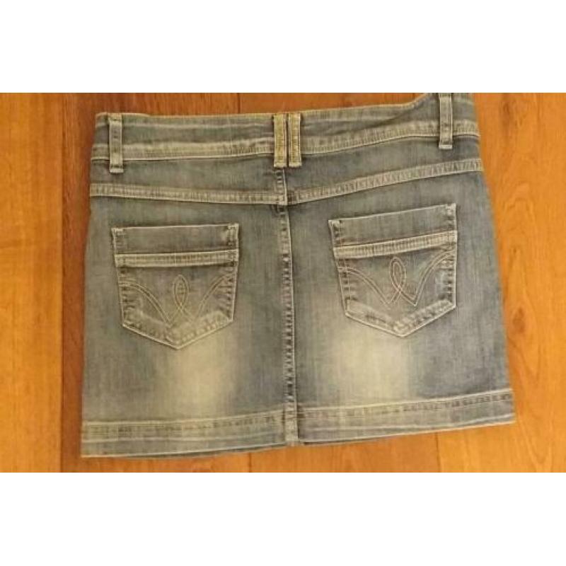 Korte Mini Rok Maat 36 Spijker Jean Norman ( Jool )