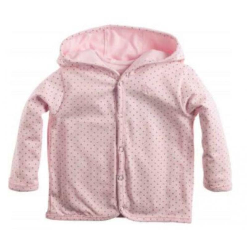 Noppies Tweezijdig Roze Jasje Vestje Vest Jas maat mt 50 56