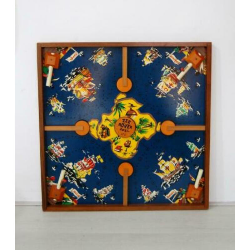 Stoer vintage zeerover / piratenspel & accessoires